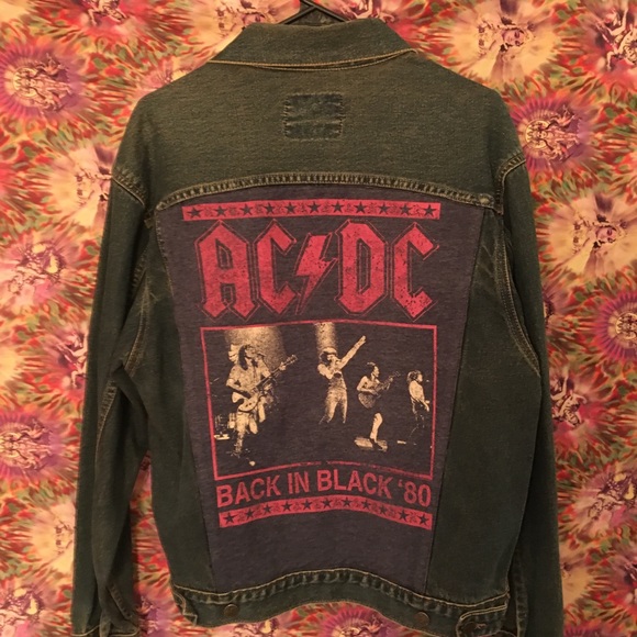 acdc jean jacket